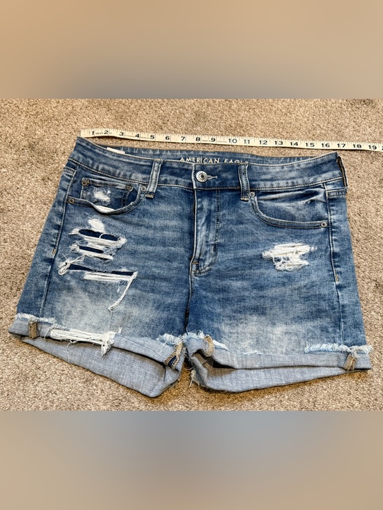 American Eagle Outfitters Pants - American Eagle Outfitters Distressed Midi Shorts